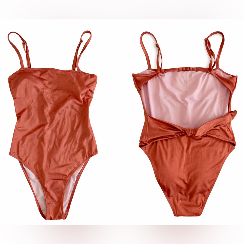 Victoria's Secret Swim One Piece Swimsuit Canyon Rose Coquette Euro Summer